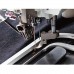 Automatic placket sewing machine, for jeans placket, single needle